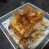 簡単！レンジにかけるだけの厚揚げ